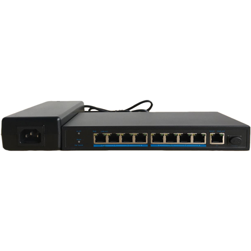 PoE-S8M-1G-1SFP-M(8ports 100Mbps PoE+1port 1000Mbps Uplink+1port SPF)