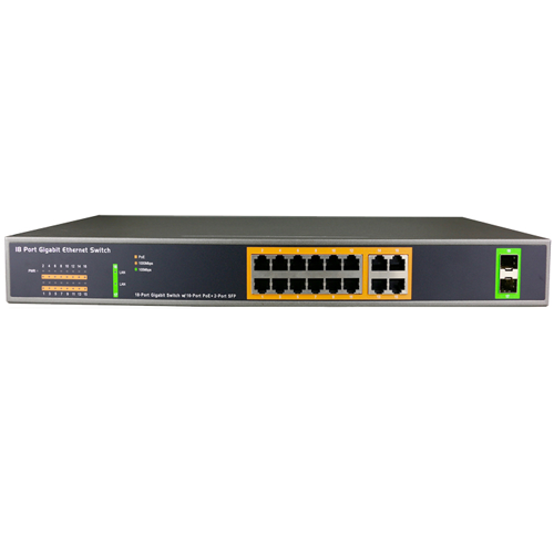 PoE-S16G-2SFP(250W)