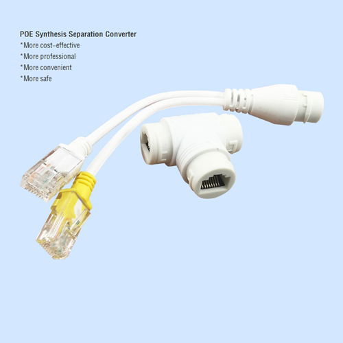 Synthesis Separation Converter Rj45 Female Connector Rj45 Splitter for IP Camera